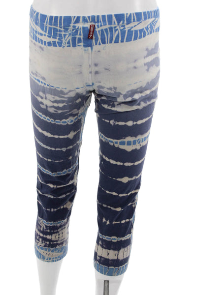Hard Tail Women Capri Leggings White Size L