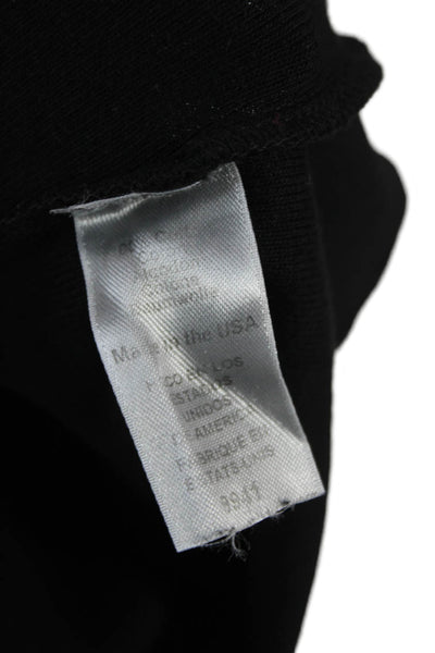 Michael Stars Women Basic Camisole Black 100% Cotton Sleeveless Size L