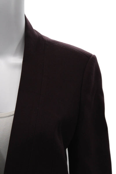 Boss Hugo Boss Womens Brown Designer Blazer Long Sleeve Polyester Size 10
