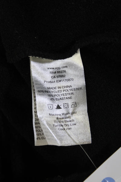 Ugg Unisex Jogger Sweatpants Black Recycled Polyester Size XS