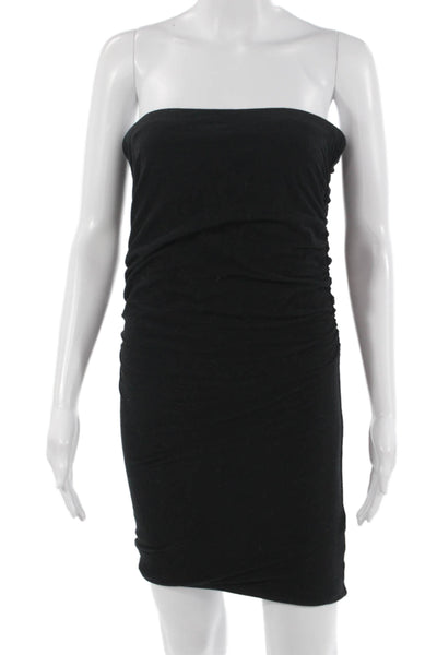 Standard James Perse Womens Bodycon Mini Dress Black Sleeveless Size 2