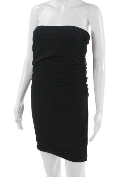 Standard James Perse Womens Bodycon Mini Dress Black Sleeveless Size 2
