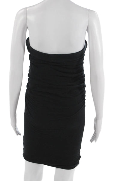 Standard James Perse Womens Bodycon Mini Dress Black Sleeveless Size 2
