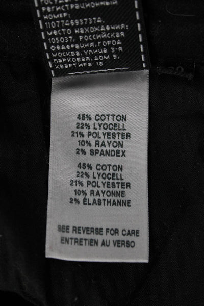 7 For All Mankind Women Black Mid Rise Jeans Inseam 34 Size 29