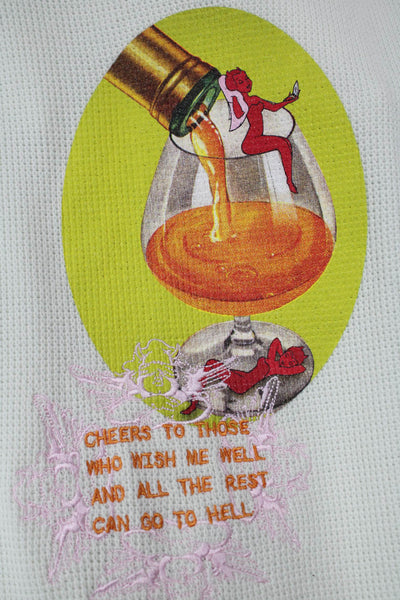 Boys Lie Women Jogger Sweatpants White Graphic Quote Print Size XS