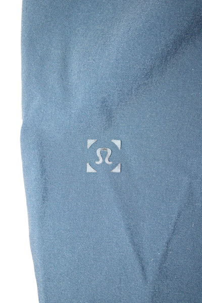 Lululemon Mens Dark Blue Nylon Blend Sports Shorts Size S