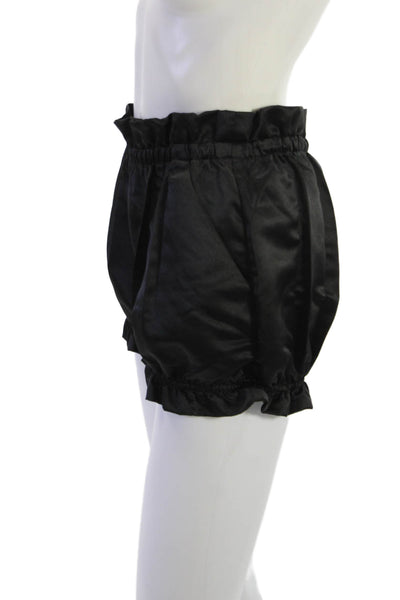 Cynthia Rowley Unisex Black Designer Polyester Shorts Size XS