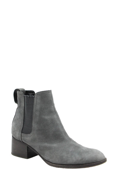 Rag & Bone Womens Leather Pull On Chelsea Boots Gray Size 38.5 8.5