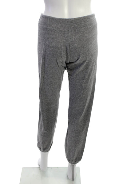 Monrow Women Jogger Sweatpants Gray Drawstring Size S