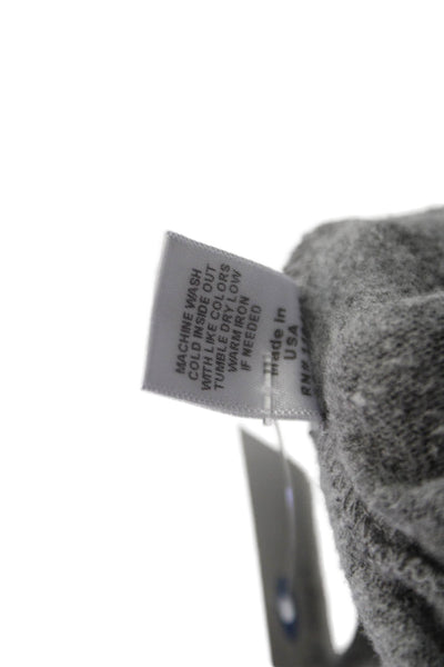 Monrow Women Jogger Sweatpants Gray Drawstring Size S