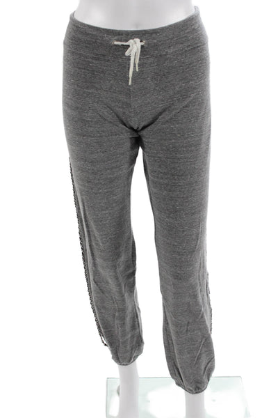 Monrow Womens Gray Jogger Sweatpants Drawstring Size M