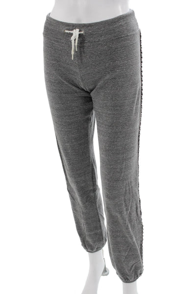 Monrow Womens Gray Jogger Sweatpants Drawstring Size M