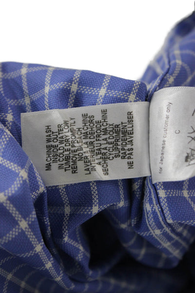 Frank & Eileen Mens Button-Down Collared Check Cotton Long Sleeve Shirt Size XL