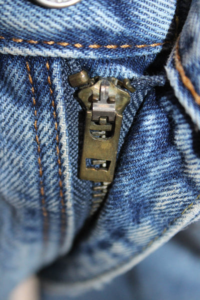 Levis Womens Mom Straight Blue High Rise Jeans Size 31