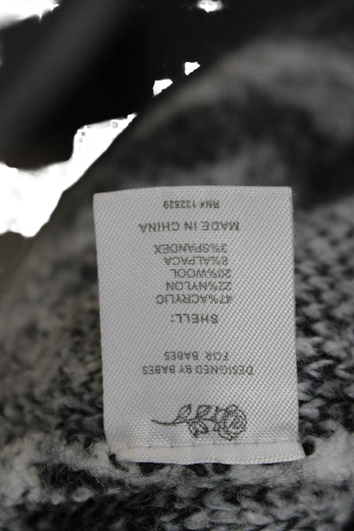 Grlfrnd Unisex Cardigan Beige Leopard V-Neck Button Long Sleeve Size S