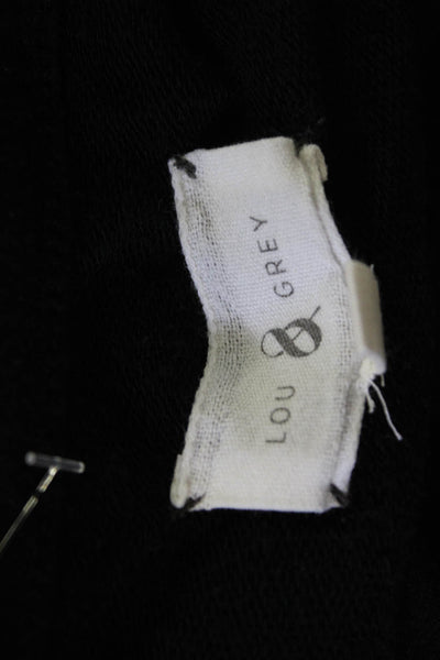 Lou & Grey Womens Black T-Shirt Dress Size XS