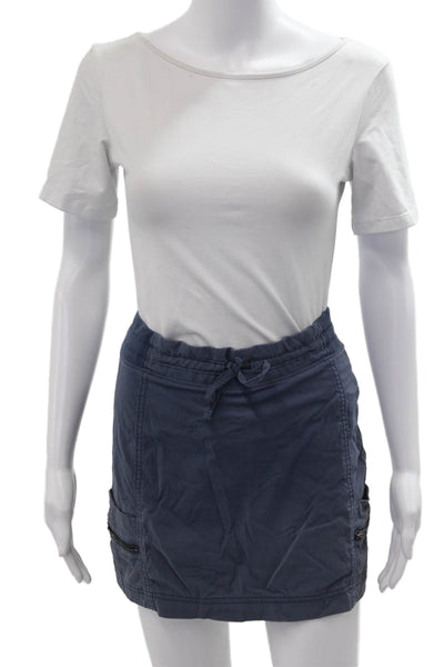 Athleta Women Mini Cargo Skort Dark Blue Size 0
