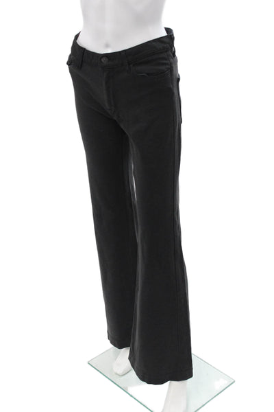 7 For All Mankind Womens Black Pants 90s Viscose Blend Size 29