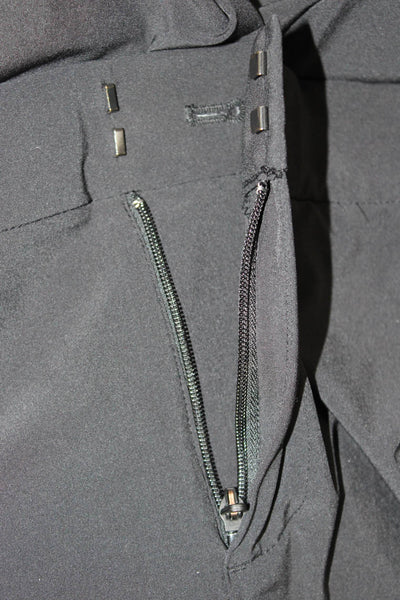 Athleta Women Cropped Dress Pants Black Wool Blend Size 8