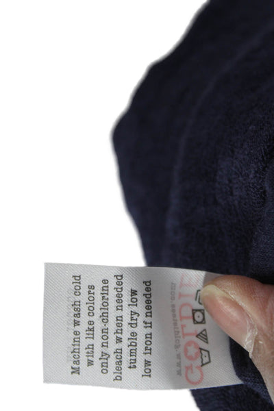 Goldie Unisex Dark Blue Jogger Sweatpants Drawstring Cotton Blend Size M