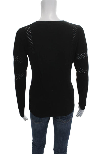 Bailey 44 Unisex Black V-Neck Pullover Sweater Long Sleeve Size M