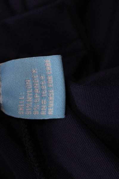 J. Mclaughlin Women Shift Dress Dark Blue 3/4 Sleeve Size L
