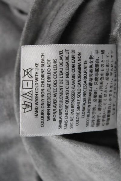 Essentials Mens Gray 100% Cotton Crew Neck T-Shirt Big Tall Size XL