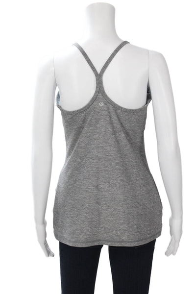 Lululemon Womens Gray Camisole Sleeveless Round Neck Size 10