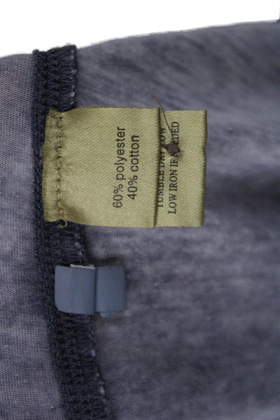 True Grit Unisex Gray Henley Long Sleeve Hoodie Size XL