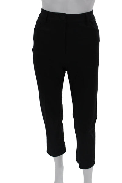 Theory Womens Cropped Ankle Dress Pants Black Size 6