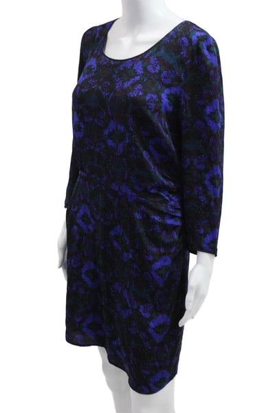 Comptoir Des Cotonniers Women Sheath Mini Dress Black Long Sleeve Size 42