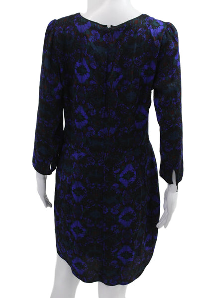 Comptoir Des Cotonniers Women Sheath Mini Dress Black Long Sleeve Size 42