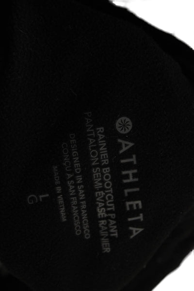 Athleta Women Black Leggings Size L