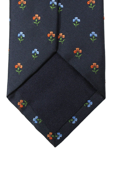 Pink Men's Classic Silk Floral Neck Tie One Size