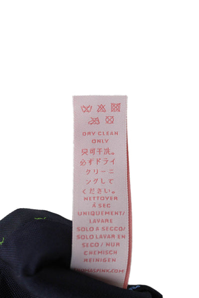 Pink Men's Classic Silk Floral Neck Tie One Size