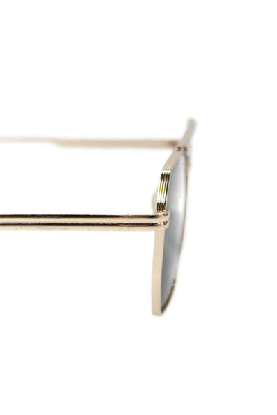 Sojos Womens Metal Frame Octagon Sunglasses Gold SJ1161