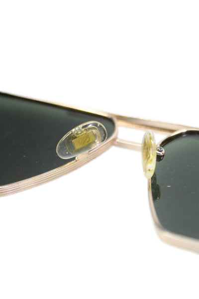 Sojos Womens Metal Frame Octagon Sunglasses Gold SJ1161