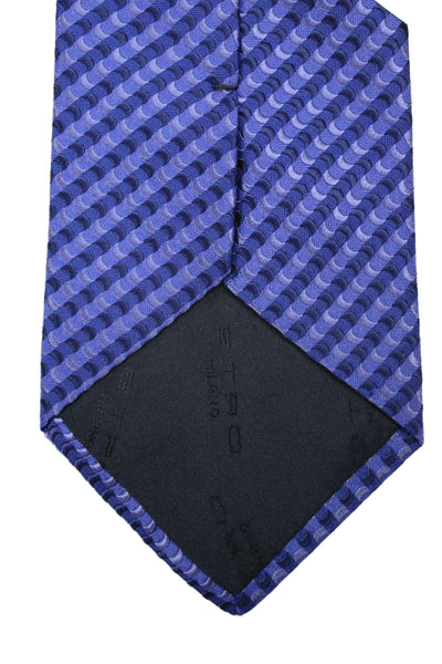 Etro Men's Classic Silk Geometric Print Neck Tie One Size