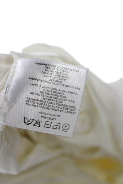 Proenza Schouler White Label Women Sundress White Cotton Size 4