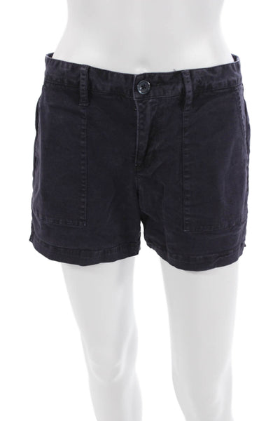 Sanctuary Unisex Dark Blue Chino Shorts 98% Cotton 2% Spandex Size 25