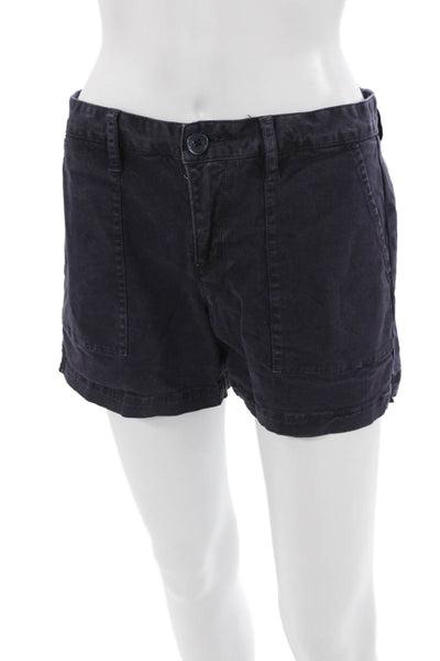 Sanctuary Unisex Dark Blue Chino Shorts 98% Cotton 2% Spandex Size 25
