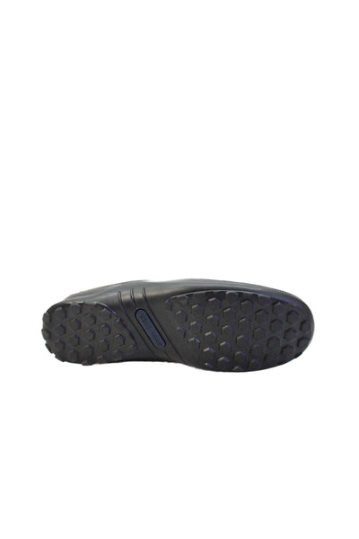 Cole Haan Mens Leather Slip On Casual Shoes Black Size 7.5