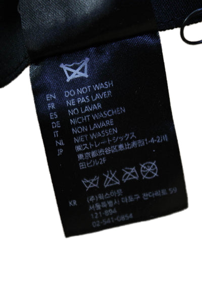 Brixton Womens Straw Wide Brim Sun Hat Beige Black Size Large