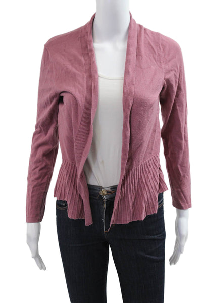 Grace Karin Unisex Bohemian Pink Cardigan Long Sleeve Viscose Blend Size M