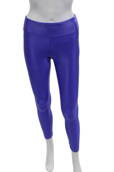 Koral Womens Purple Ankle Leggings 85% Polyamide 15% Lycra Size S