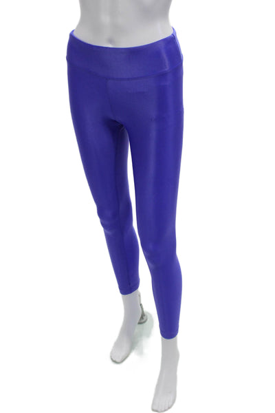 Koral Womens Purple Ankle Leggings 85% Polyamide 15% Lycra Size S