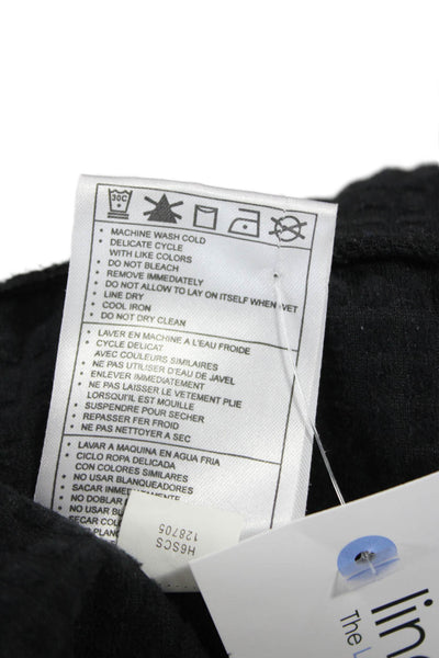 Nike Mens Windbreaker Black Button Long Sleeve Polyester Spandex Size M