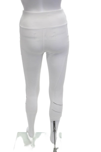 InPhorm Women Cropped Leggings White 77% Nylon 23% Spandex Size XS