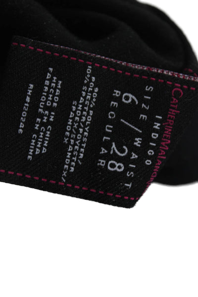 Catherine Malandrino Women Black Jeggings Size 6
