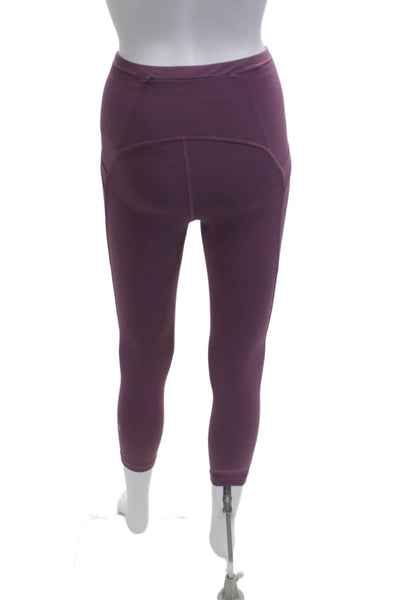 Lululemon Women Ankle Cropped Purple Leggings Size 2